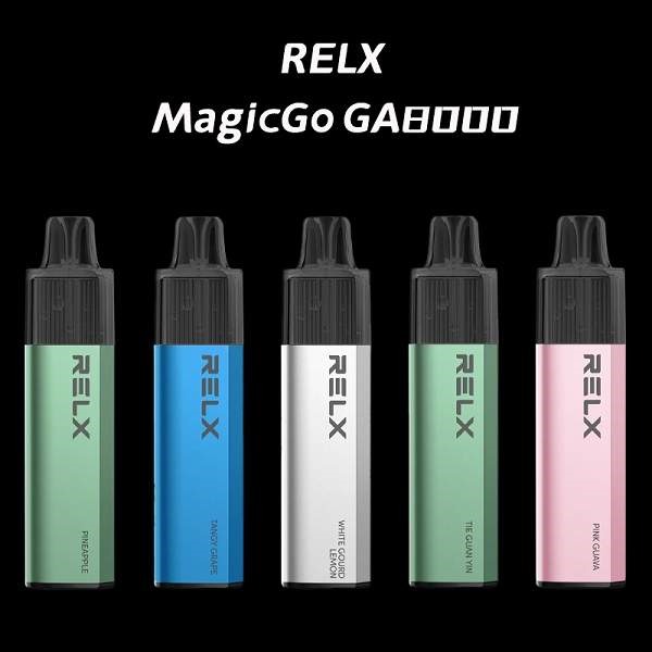 RELX GA 8000 口｜輕巧便攜 + 安全性升級：日常使用的完美伴侶